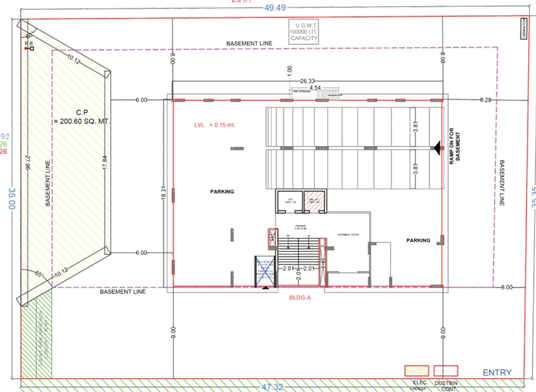 Master Plan of Nisarg Shree Villa in Katargam, Surat - Image 80513