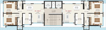 Floor Plan of Manorama Empress in Borivali West, Mumbai - Image 80995