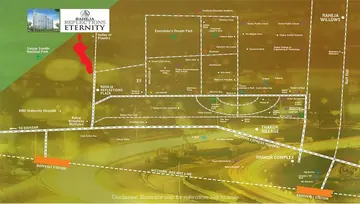 Location of Raheja Reflections Eternity - Image 80533