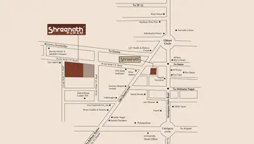 Location of Shreenath Puram - Image 80541