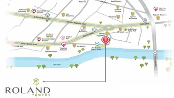 Location of Roland Towers - Image 80567