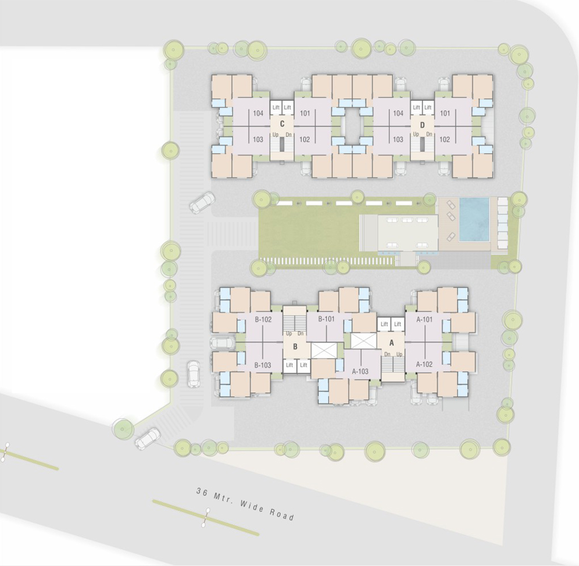 Master Plan of Brookfieldz Devbhumi in Manjalpur, Vadodara - Image 80605