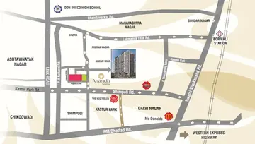 Location of Paradigm Ananda Residency - Image 80614