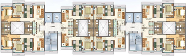 Floor Plan of Hariko Skylon Spaces in Kandivali West, Mumbai - Image 80938