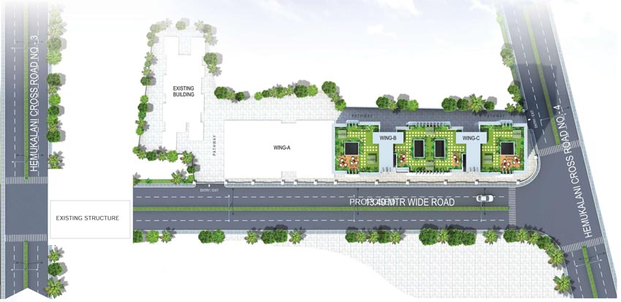 Master Plan of Hariko Skylon Spaces in Kandivali West, Mumbai - Image 80939