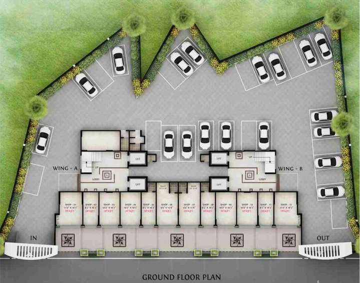 Master Plan of Crescent Landmark in Andheri East, Mumbai - Image 81109