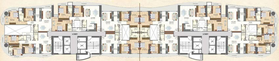 Floor Plan of Omkar Veda Exclusive in Parel East, Mumbai - Image 81115