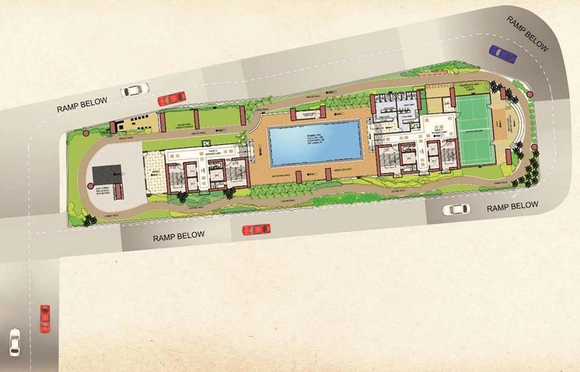 Master Plan of Omkar Veda Exclusive in Parel East, Mumbai - Image 81116