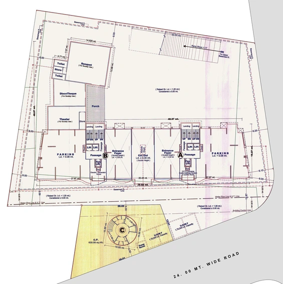 Master Plan of Matrushri Ananta Heights in Mota Varachha, Surat - Image 99012