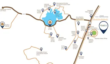 Location of Vaibhav Laxmi Peak 25 - Image 26745