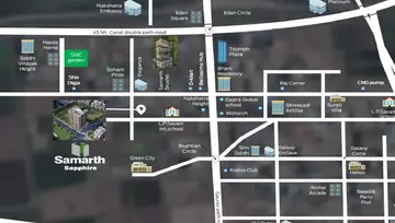 Location of Suruchi Samarth Sapphire - Image 82623