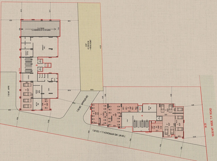 Master Plan of KKB The Palladium Towers in Piplod, Surat - Image 80761