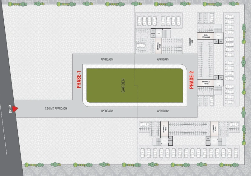 Master Plan of Madhav Sankalp City in Amroli, Surat - Image 80771