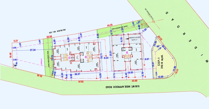 Master Plan of SB Devam Heights in Mota Varachha, Surat - Image 80848