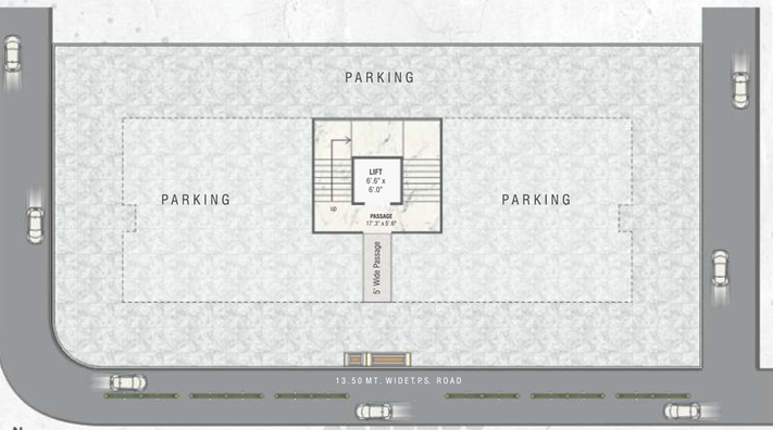 Master Plan of Shivam Heights in Manjalpur, Vadodara - Image 81418