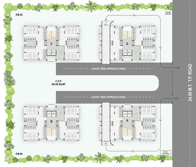 Master Plan of Keith Kiran Pearl in Kosad, Surat - Image 81485