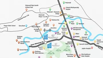 Location of Godrej Meadows 2 - Image 13682
