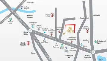 Location of Spar Meriton Tower - Image 20477