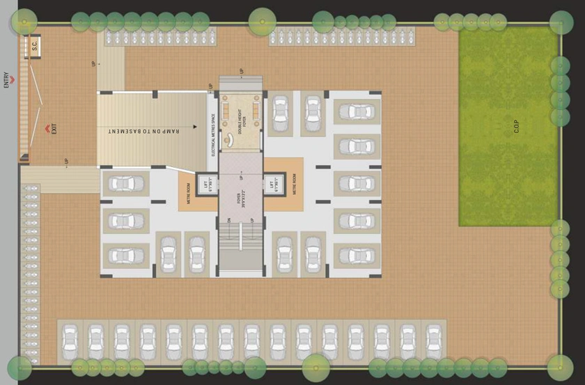 Master Plan of Vaibhav Prince Heritage in Dabholi, Surat - Image 82645