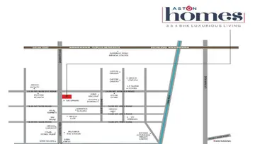 Location of Aston Homes - Image 81508