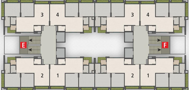 Floor Plan of Keith Kiran Avenue in Sonari, Surat - Image 111412