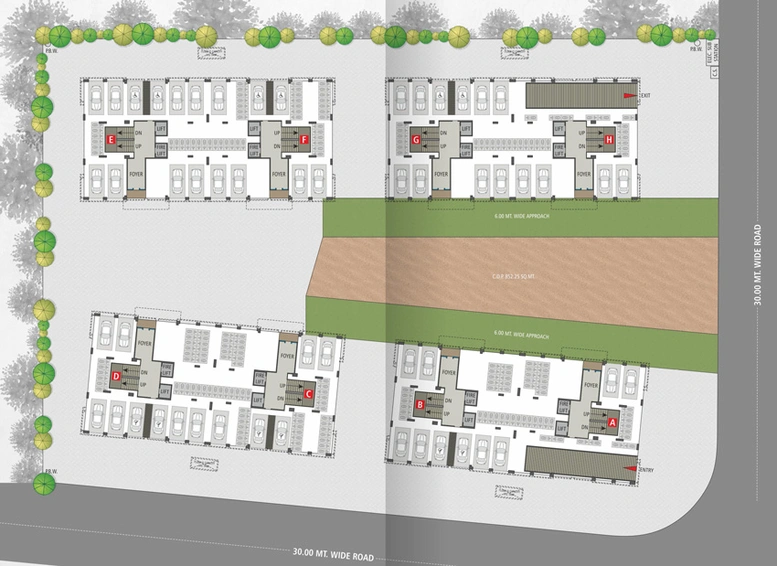 Master Plan of Keith Kiran Avenue in Sonari, Surat - Image 111413