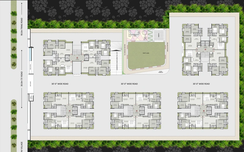 Master Plan of Khushi Nilkanth Sky in Variav, Surat - Image 82660