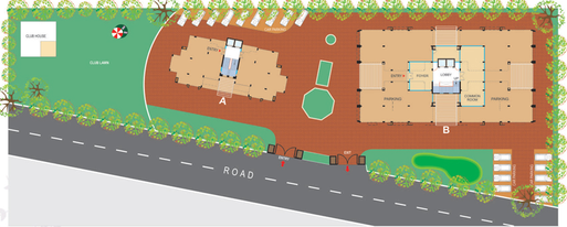 Master Plan of Kamlesh Jacaranda in Vasna Road, Vadodara - Image 83020