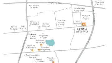 Location of Kamlesh Ultima Lifestyle - Image 103640