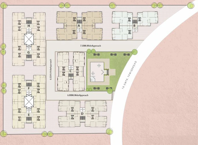 Master Plan of Ratnam Aura in Harni, Vadodara - Image 81574