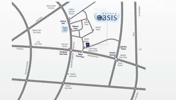 Location of Ratnam Oasis - Image 103647