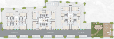 Master Plan of Ratnam Oasis in Waghodia Road, Vadodara - Image 103649