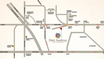 Location of Shree Dutt Aashray - Image 81977