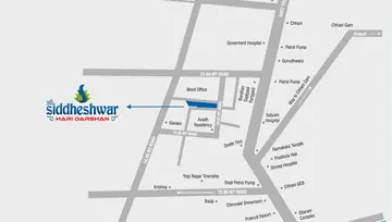 Location of SP Shree Siddeshwar Hari Darshan - Image 81597