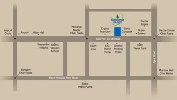 Location of SP Shree Siddeshwar Plaza 2 - Image 81966