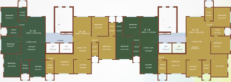 Floor Plan of ML Nivant in Vile Parle West, Mumbai - Image 82575