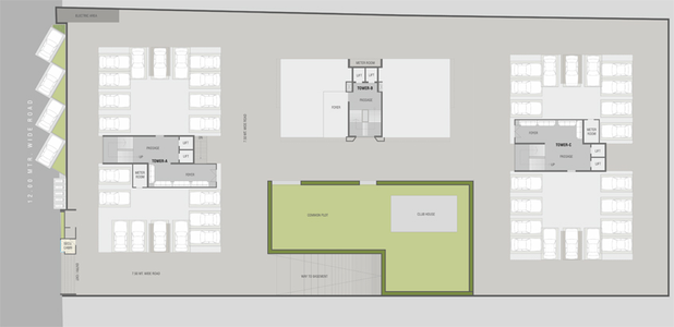 Master Plan of Orchid Highlife in Sama Savli Road, Vadodara - Image 81684
