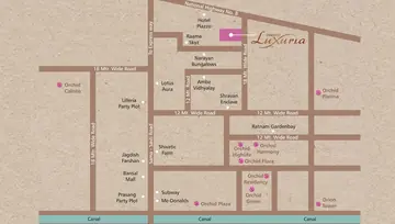 Location of Orchid Luxuria - Image 84543