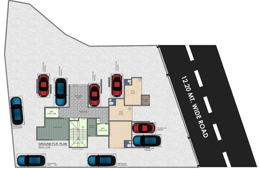 Master Plan of Mass Ionics in Andheri West, Mumbai - Image 81752