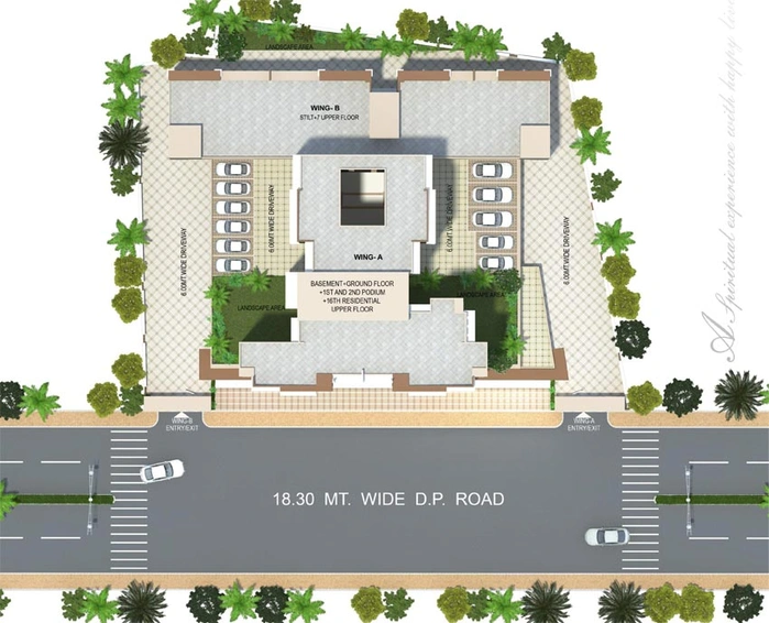 Master Plan of Hariko Samet Shikhar Mahal in Borivali East, Mumbai - Image 81768