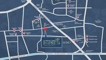 Location of Savani Prayosha Impress - Image 81773