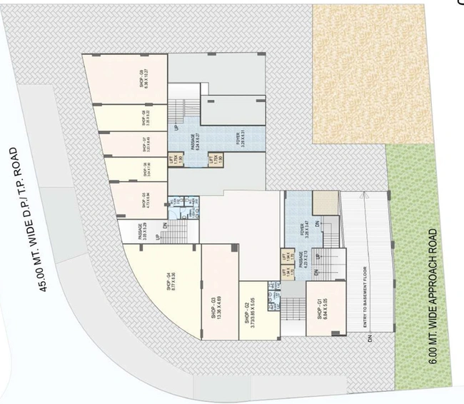 Master Plan of Kamdhenu Vrundavan Heights in Bamroli, Surat - Image 81861
