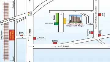 Location of Ajmera Divyam Heights - Image 82399