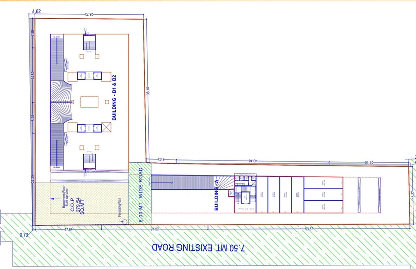 Master Plan of Dipikaben Vraj Residency in Udhana Darwaja, Surat - Image 82059