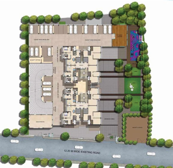 Master Plan of Samarth Srishti in Bhandup West, Mumbai - Image 82314