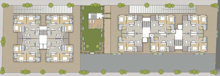 Master Plan of Krishna Blue Ocean in Harni, Vadodara - Image 82849