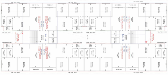 Floor Plan of Rudra Vastu Palace in Navagam, Surat - Image 82164