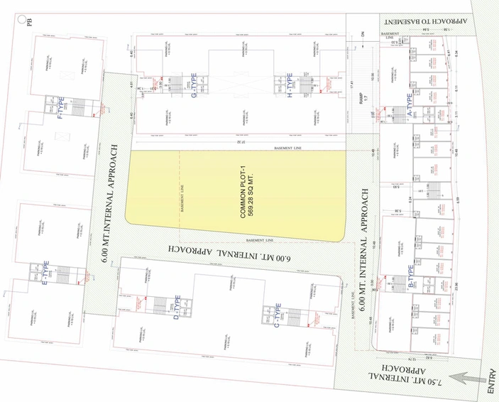 Master Plan of Rudra Vastu Palace in Navagam, Surat - Image 82165