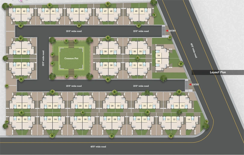 Master Plan of Labh Shreeji in Atladara, Vadodara - Image 82842