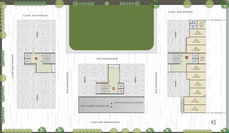 Master Plan of Kalyan Shree Krishna Elite in Dindoli, Surat - Image 82208